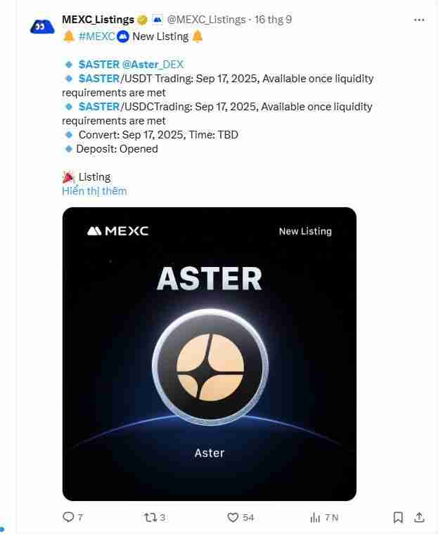 什么是Aster?Aster代币经济学、路线图及价格预测