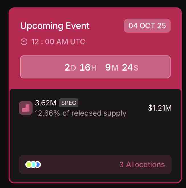 什么是代币解锁(Token Unlocks)?2025年10月热门代币解锁预警与分析