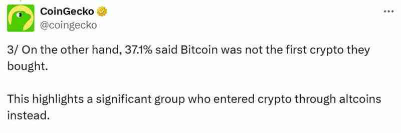 一文搞清楚比特币(BTC)如今只是零售用户进入加密货币领域的众多途径之一