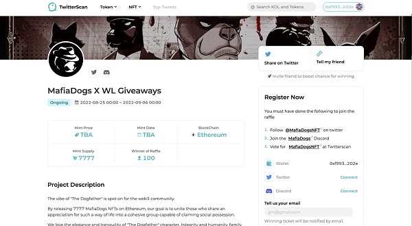 MetaScan：从TwitterScan着手 构建跨Web2-Web3生态版图