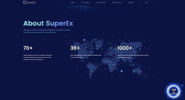 SuperEx：神秘海外交易所低调上线，又一新品牌去中心化交易所