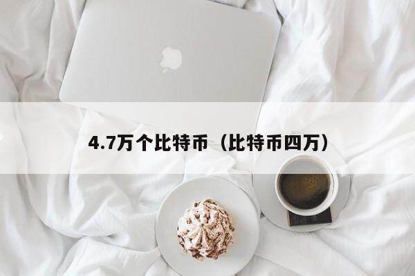 4.7万个比特币（比特币四万）