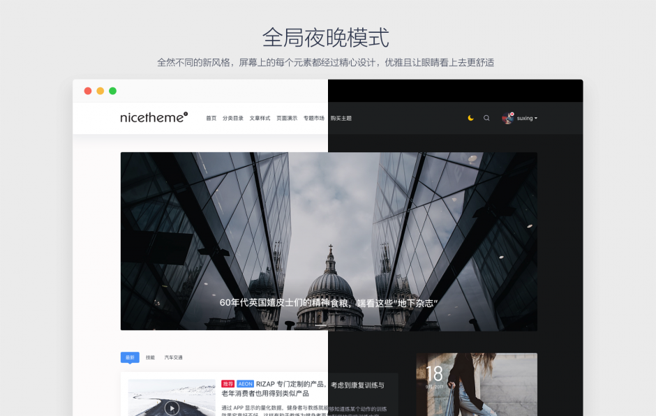 wordpress自媒体博客主题Panda PROV1.0.4