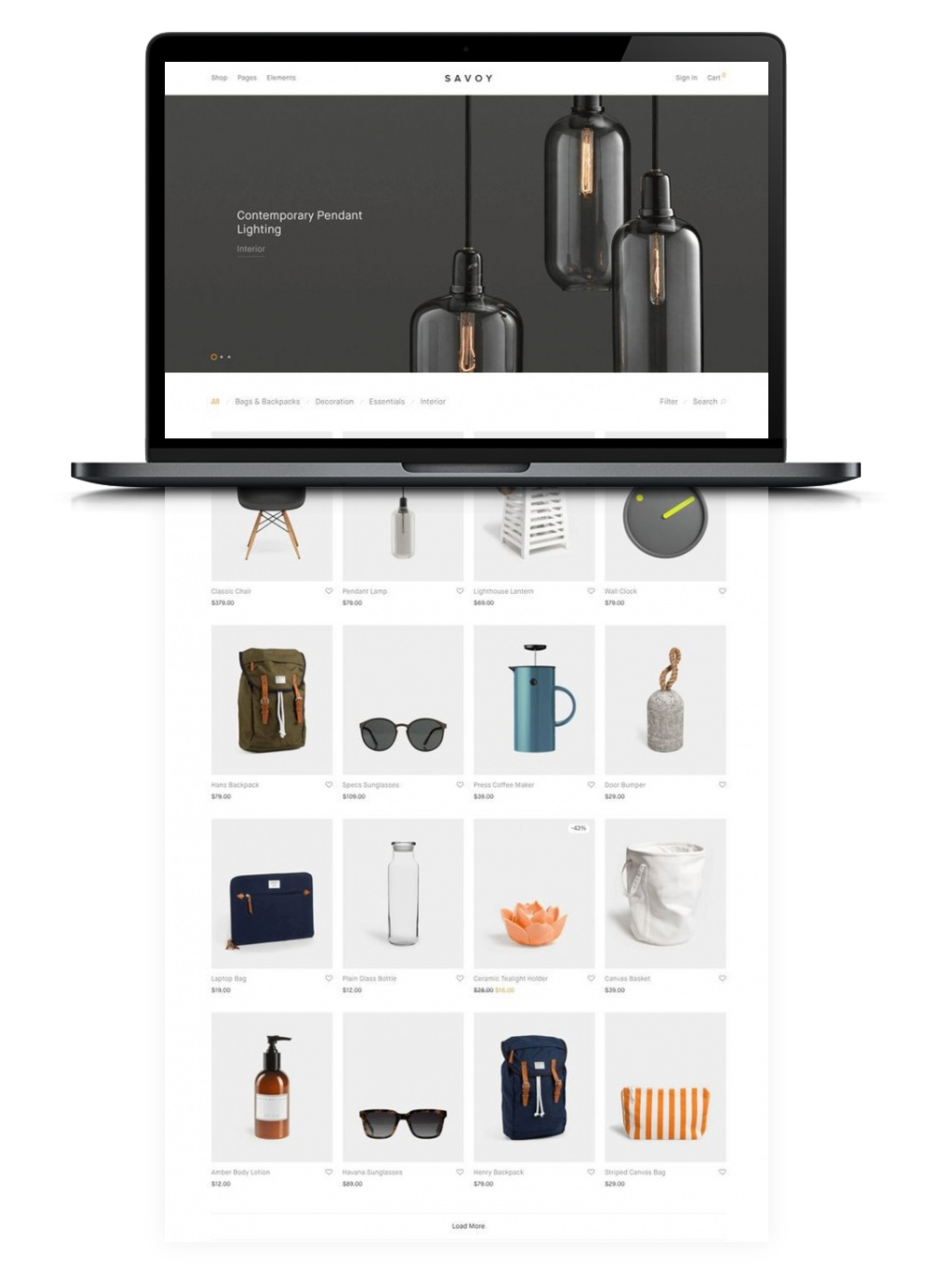 【Savoy主题汉化版】wordpress极简电商外贸站国外主题汉化模板