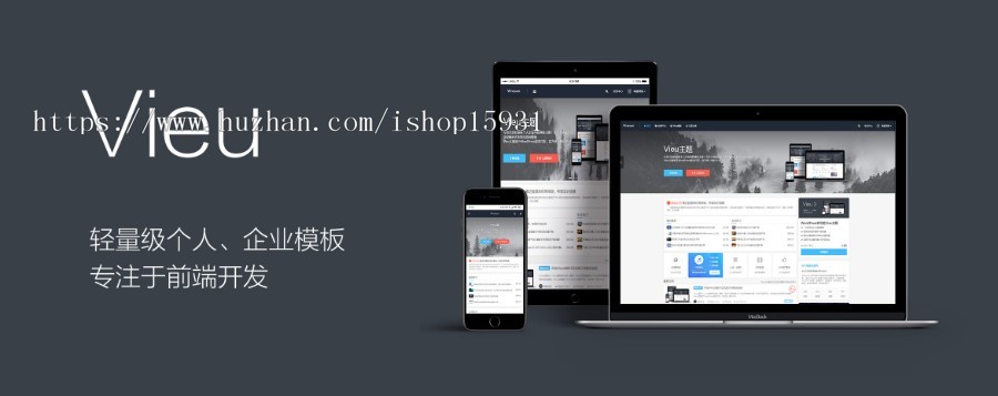 WordPress主题轻量级个人企业风格博客主题VieuV4.5源码 内置完整商业模式商业版免费下载