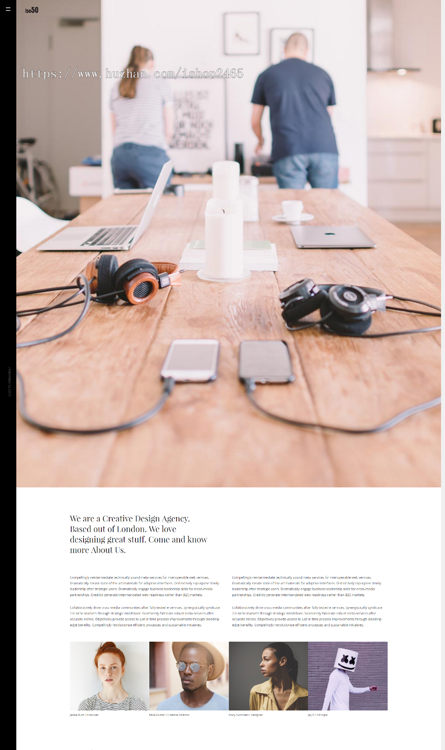 Iso50摄影作品展示WordPress主题汉化版带后台整站包商业版免费下载