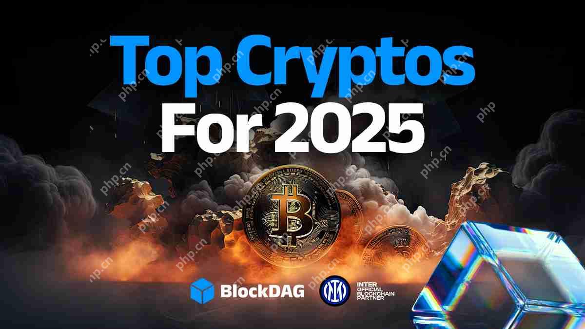 5个具有最大潜力的加密货币：仔细观察Blockdag，靠近，渲染，Aptos和Chainlink