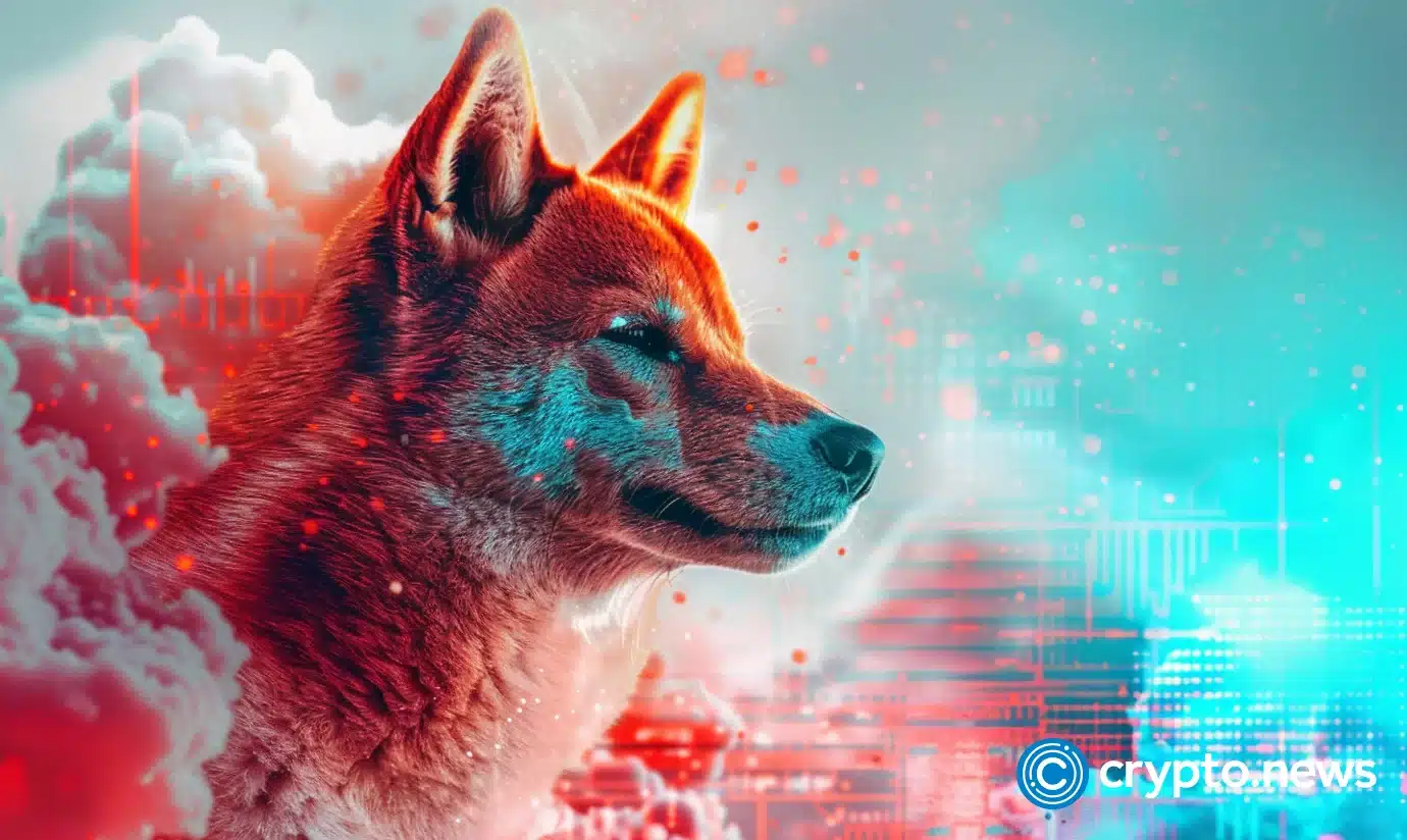Dogecoin（Doge）的价格仍处于严密范围内，11月份的最高点低53％，但成立的杯子和处理图案的点最终飙升至0.8630美元及以后。