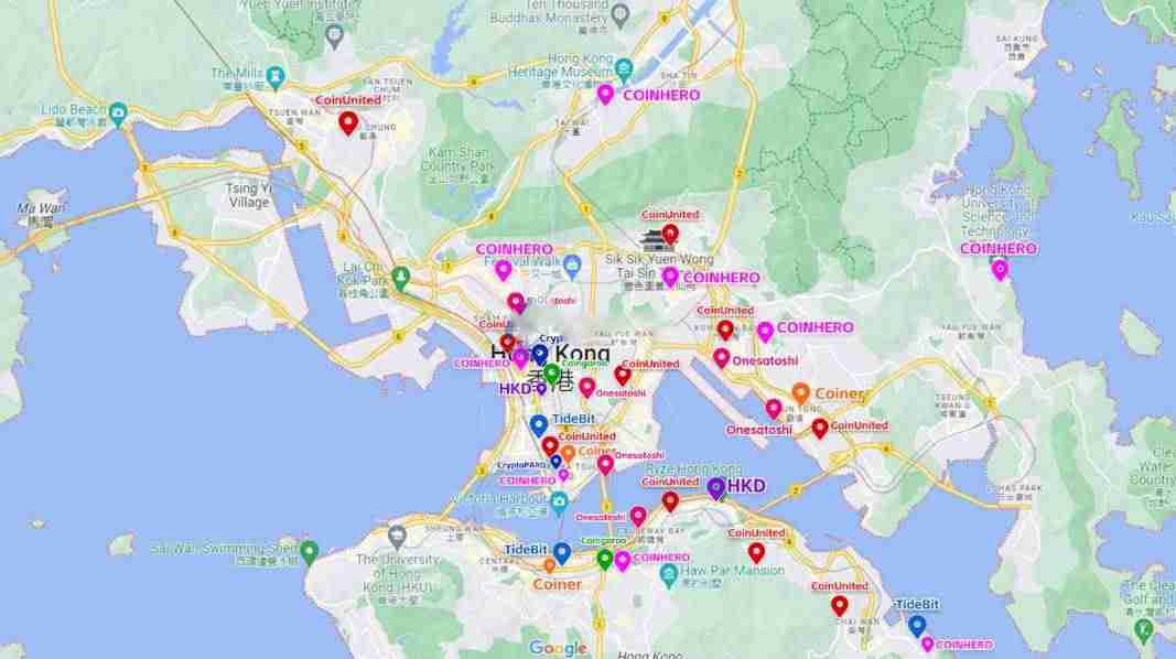 香港加密货币兑换店在哪里?地址是什么? - php中文网
