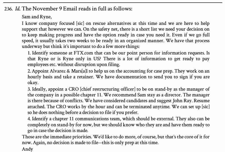 一文了解破产前将FTX交由新CEO管理，Bankman-Fried自认最大失误