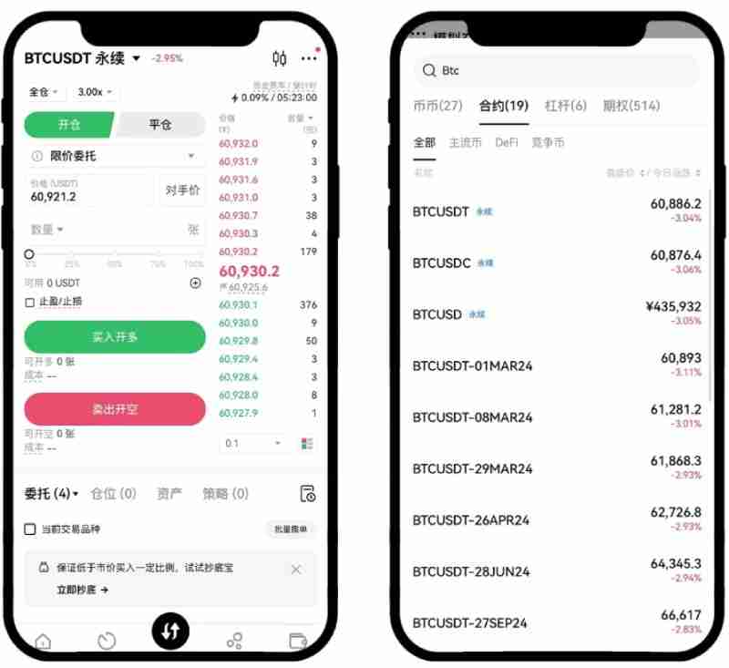 合约交易是什么?芝麻交易所交易所进行合约交易的图文教学(App/Web端)