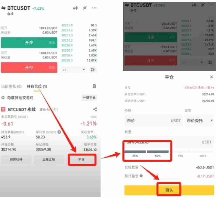 如何使用币安进行永续合约的做多和做空？币安进行永续合约的做多和做空的图文教程