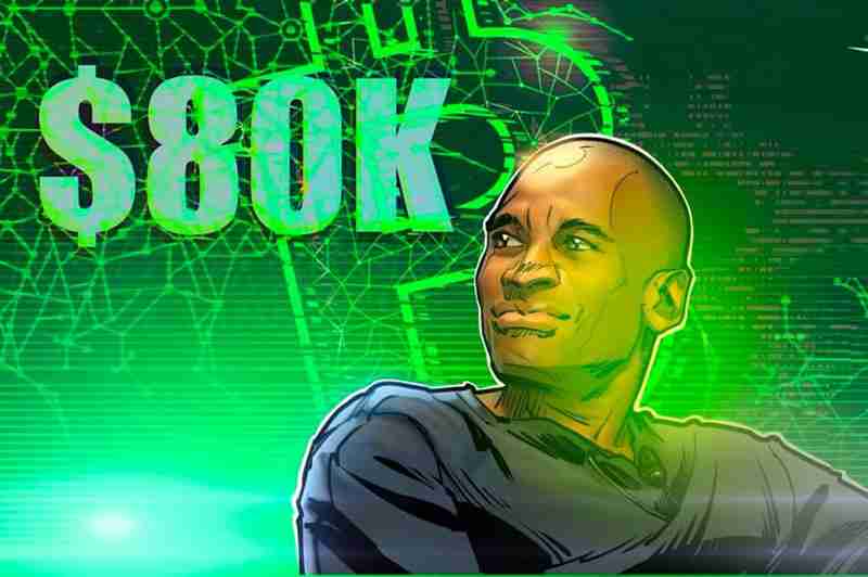 Arthur Hayes分析，比特币（BTC）8万美元价格低点已触底